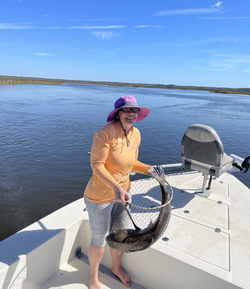 Cobia catch of the day—Florida style!